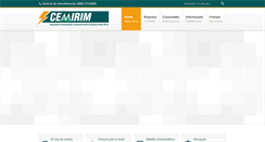 Desktop Screenshot of cemirim.com.br
